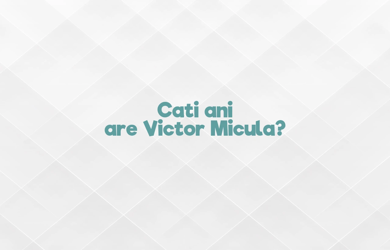 cati ani are victor micula