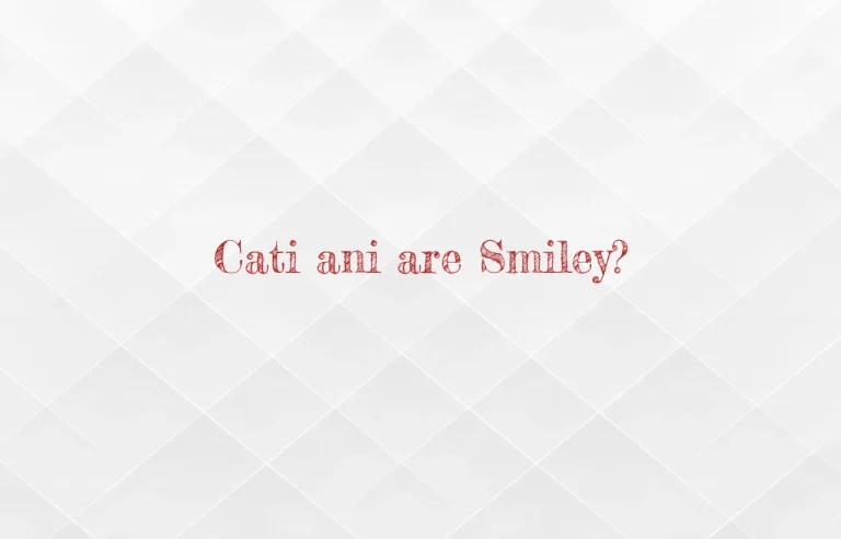 cati ani are smiley