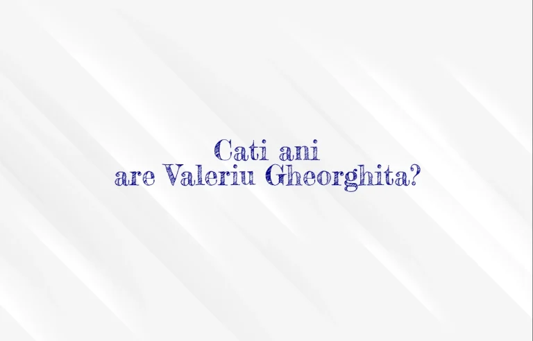cati ani are valeriu gheorghita