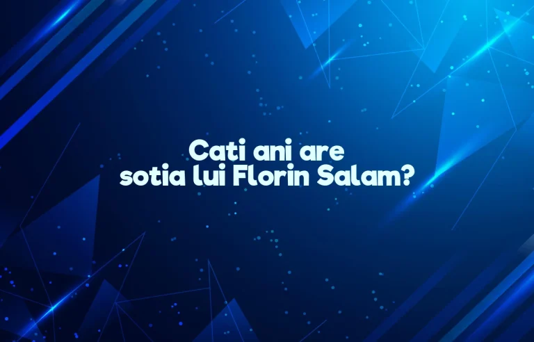 cati ani are sotia lui florin salam