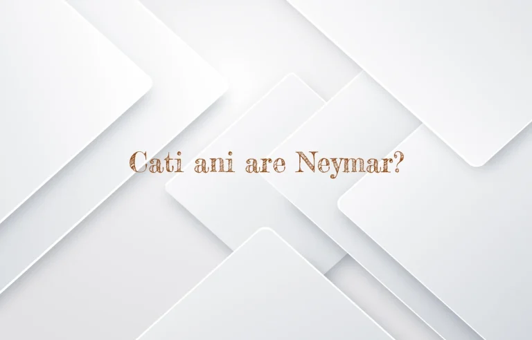 cati ani are neymar