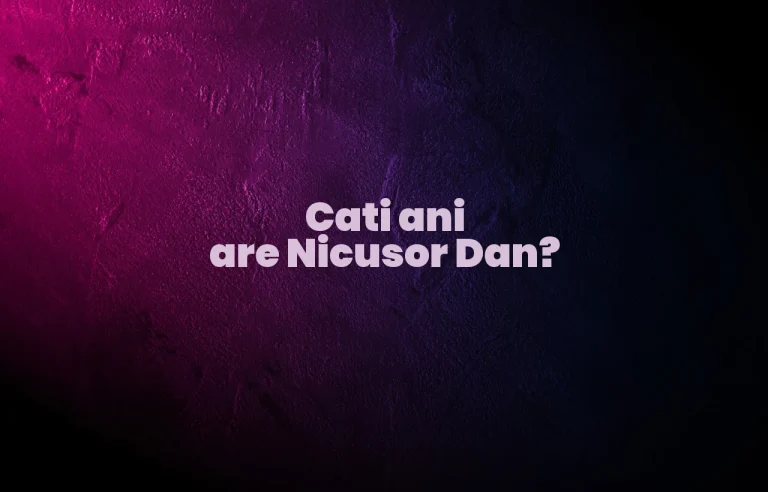 cati ani are nicusor dan