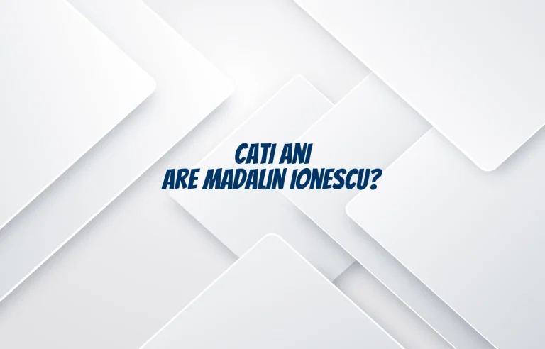 cati ani are madalin ionescu