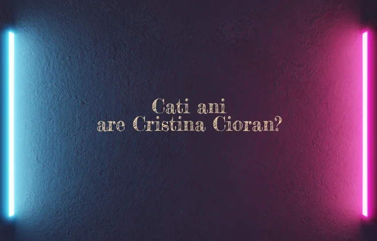 cati ani are cristina cioran