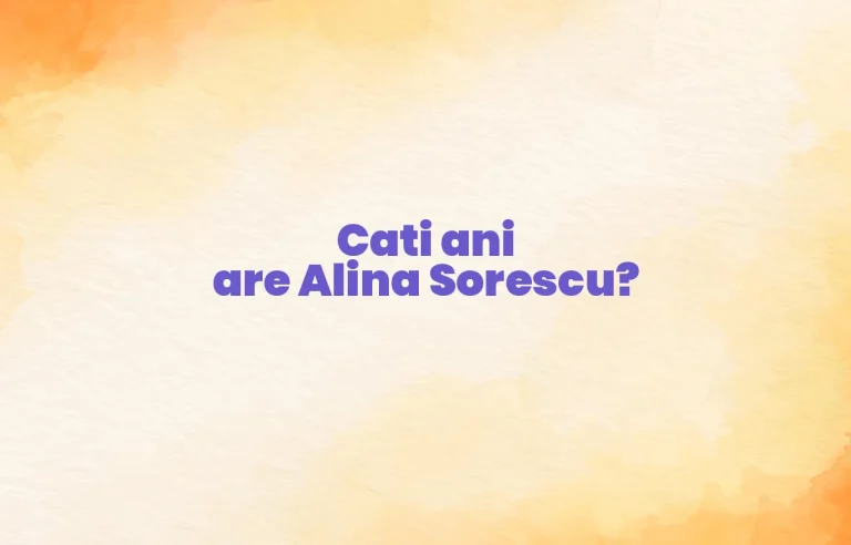 cati ani are alina sorescu